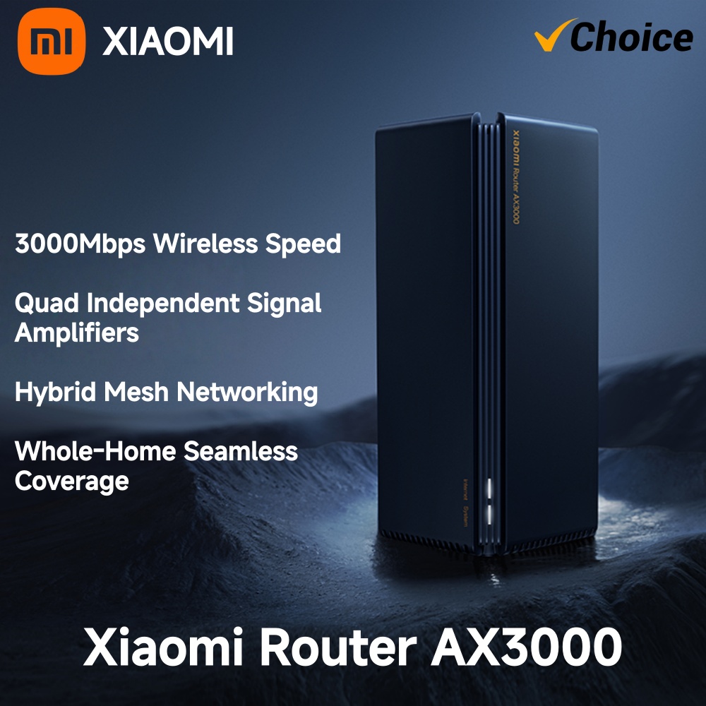 Smart Home Router - XIAOMI AX3000 WiFi 6 Router Gigabit