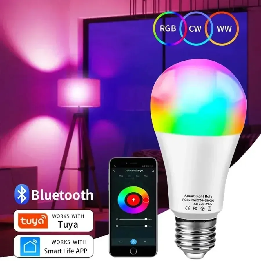 Smart Bulb - Tuya Smart LED Bulb E27 APP