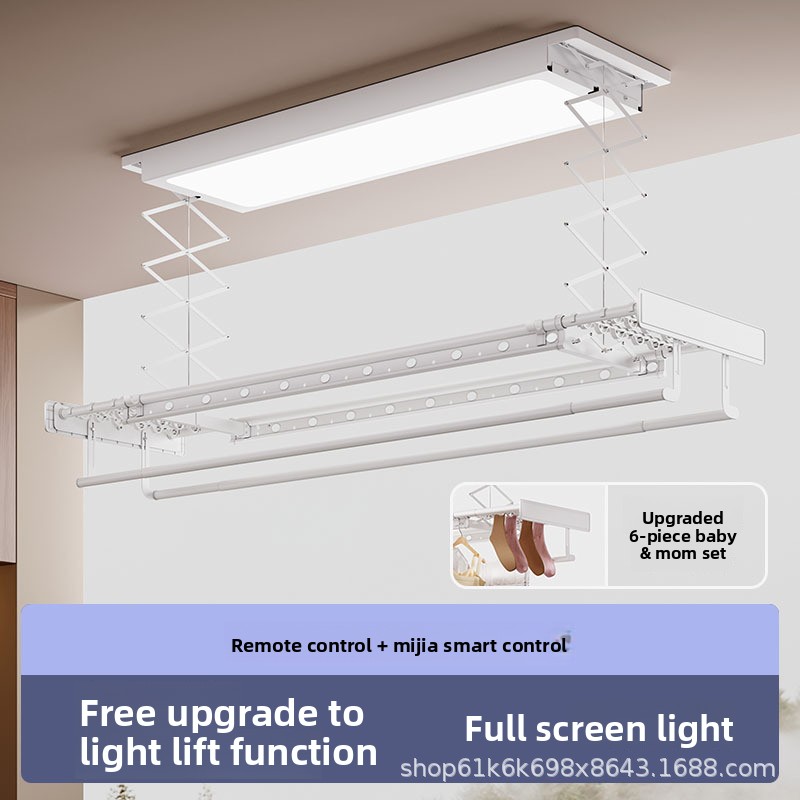 Smart Home Voice Control - Electric Clothes Drying Rack — Remote-Controlled