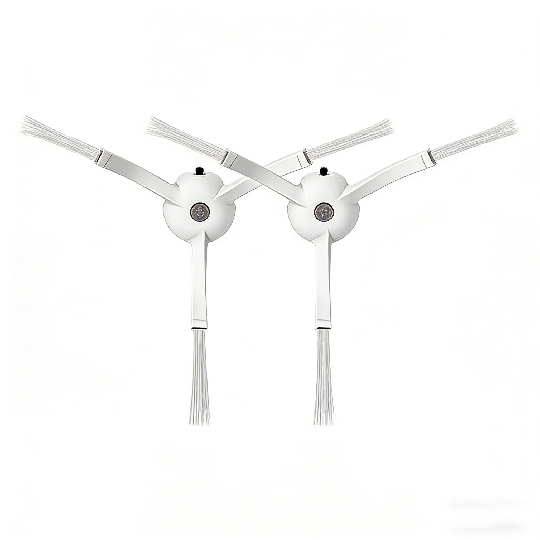Robot Vacuum - 2Pcs White Side Brushes Replacement for