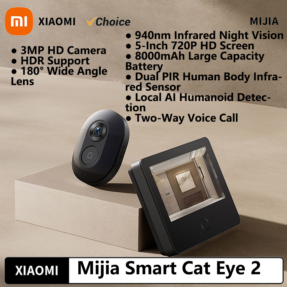 Smart Home Yeelight - Xiaomi Smart Cat eye 2 WiFi
