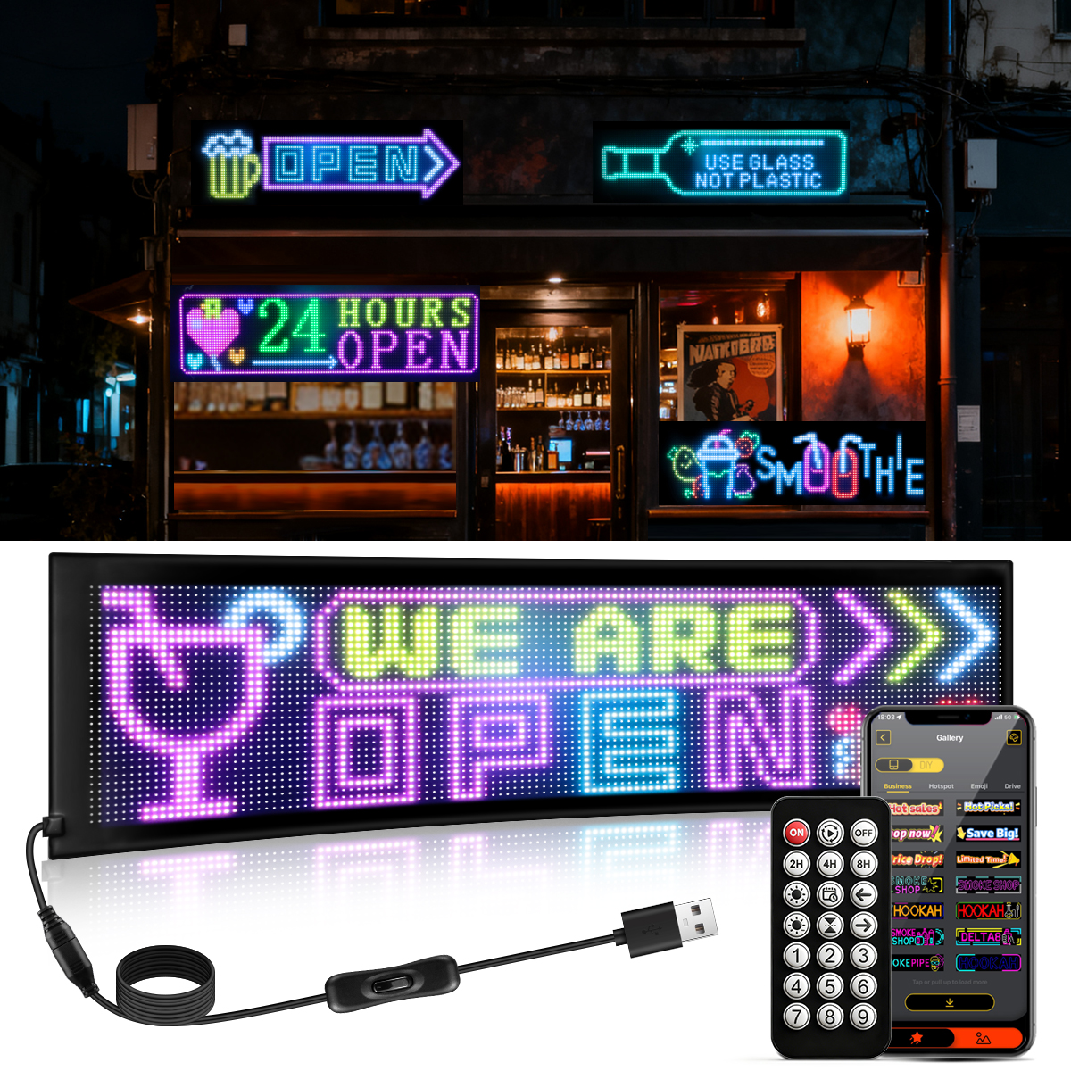Smart Bulb - Smart APP Control LED Pixel Matrix
