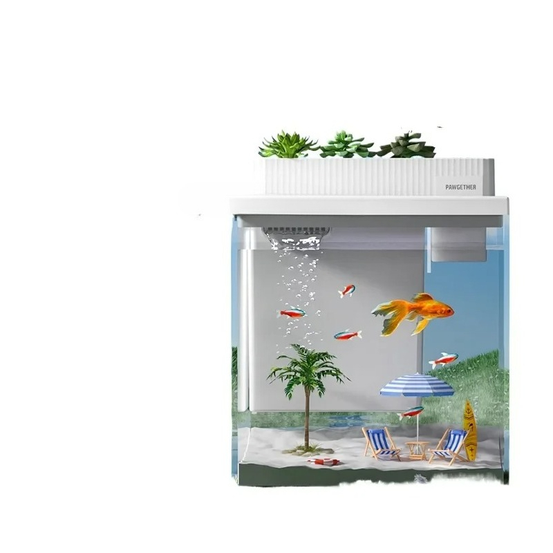 Smart Home Xl - XL ultra-white smart fish tank living