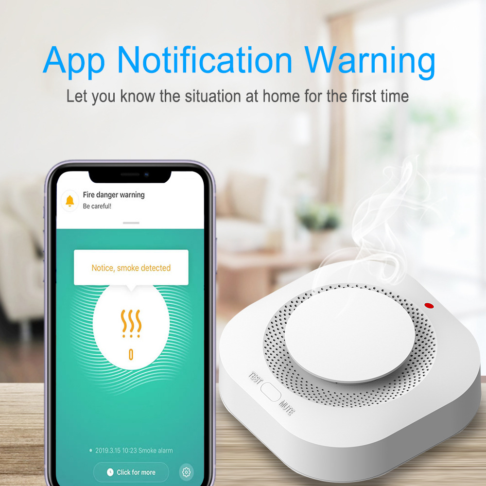 Tuya WiFi Zigbee Smoke Alarm – - Smart Smoke Detector のレビューと価格