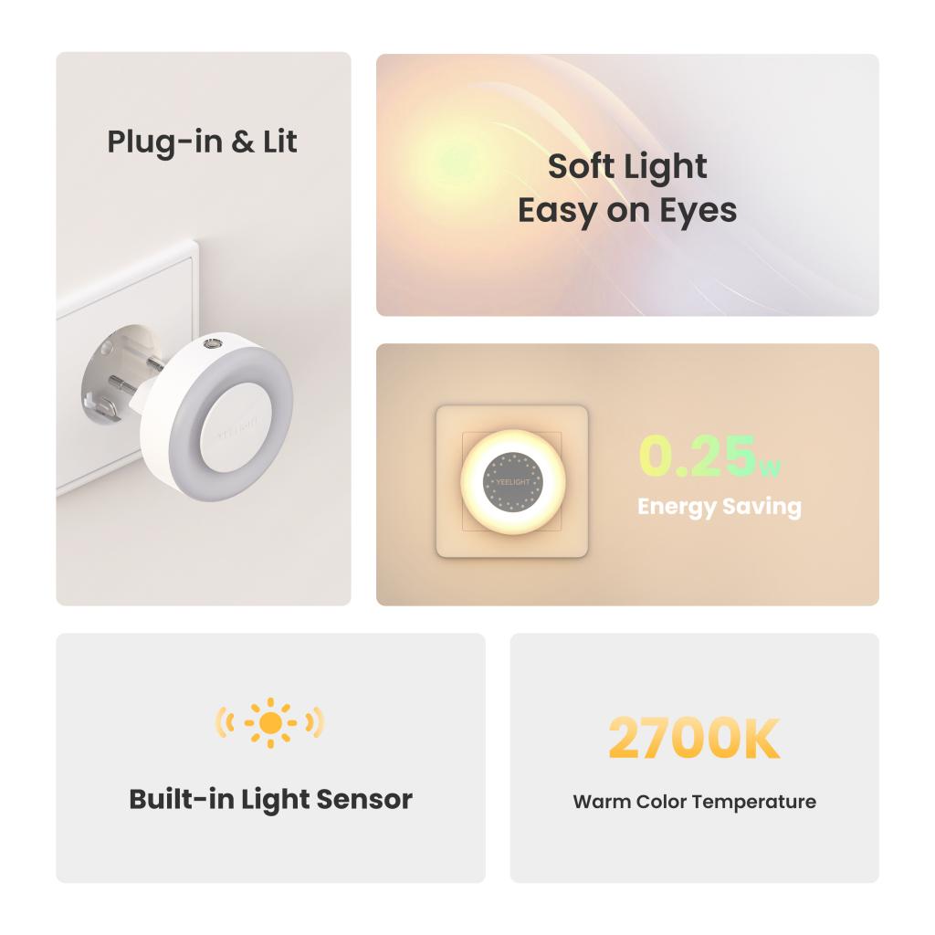 Yeelight Plug-in Light Sensor  - Smart Home Yeelight のレビューと価格