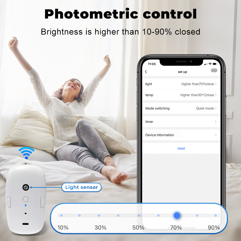 Tuya Smart Curtain Motor Bt Vo - Curtain Motor のレビューと価格