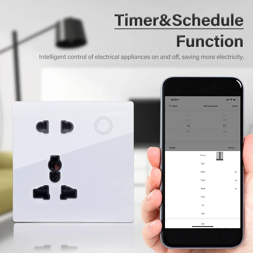 Customized Smart WiFi Wall Soc - Smart Home For Windows のレビューと価格