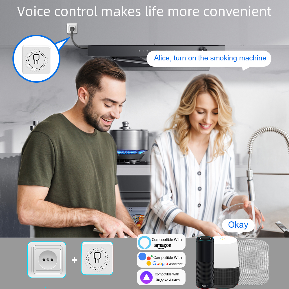 Tuya WiFi Smart Switch 1/2/3/4 - Smart Home Voice Control のレビューと価格