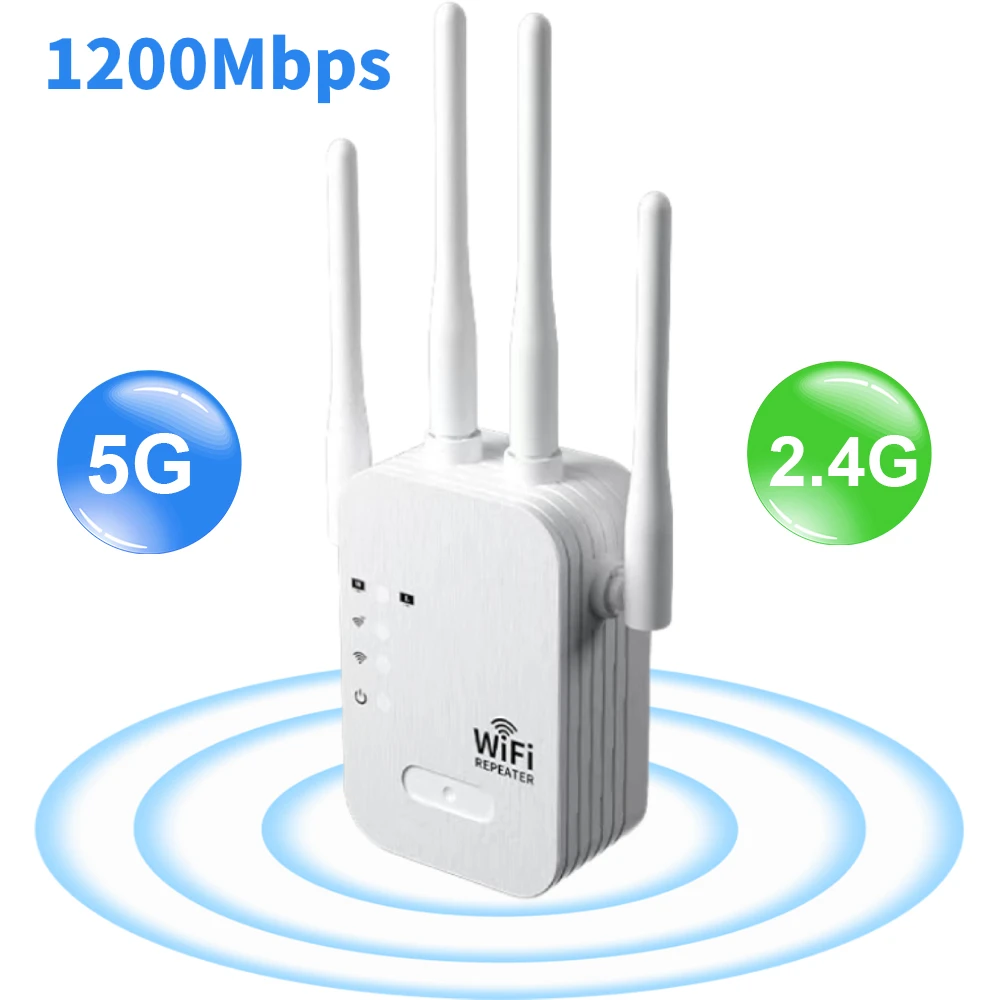 1200Mbps WiFi Repeater Wireles - Smart Home Router のレビューと価格