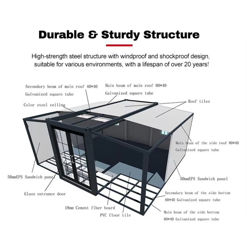 YG Customized Prefab Folding M - Smart Home Mod のレビューと価格