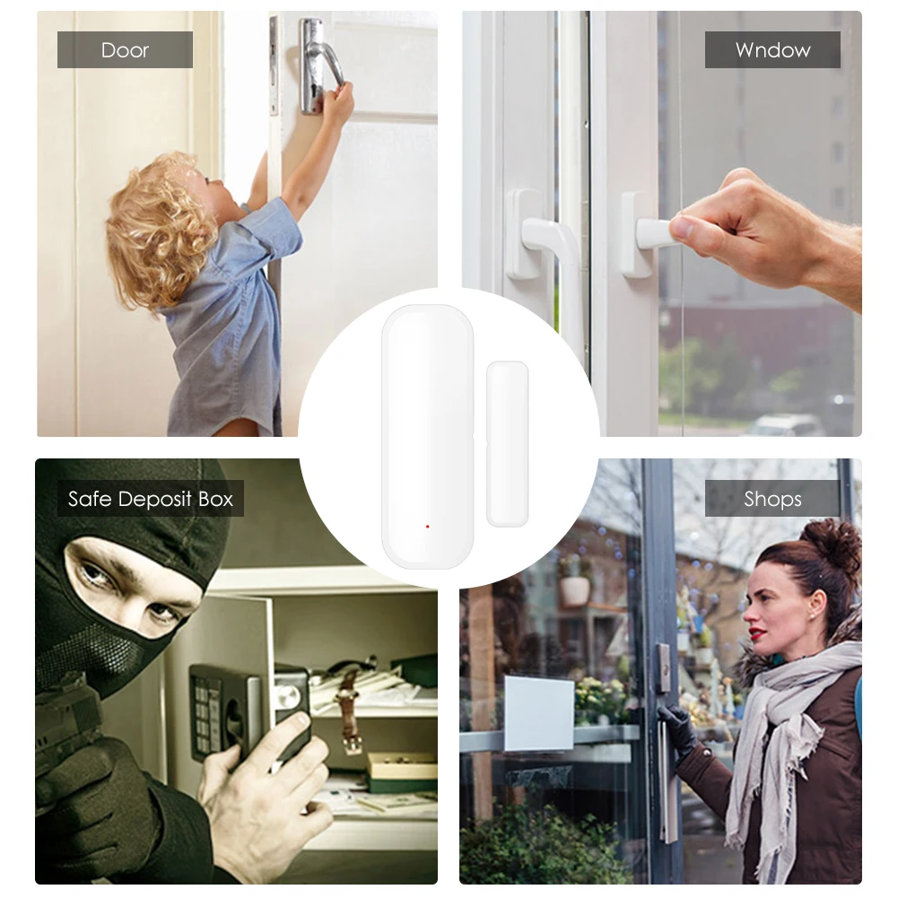 iHseno Tuya WiFi Door Sensor W - Smart Home For Windows のレビューと価格