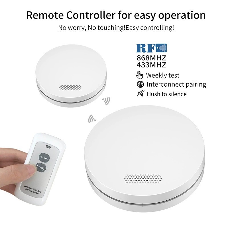 Tuya WiFi Detection Audible an - Smart Smoke Detector のレビューと価格