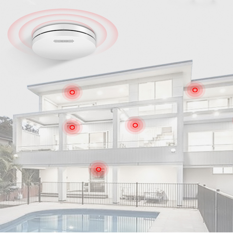 Tuya WiFi Detection Audible an - Smart Smoke Detector のレビューと価格