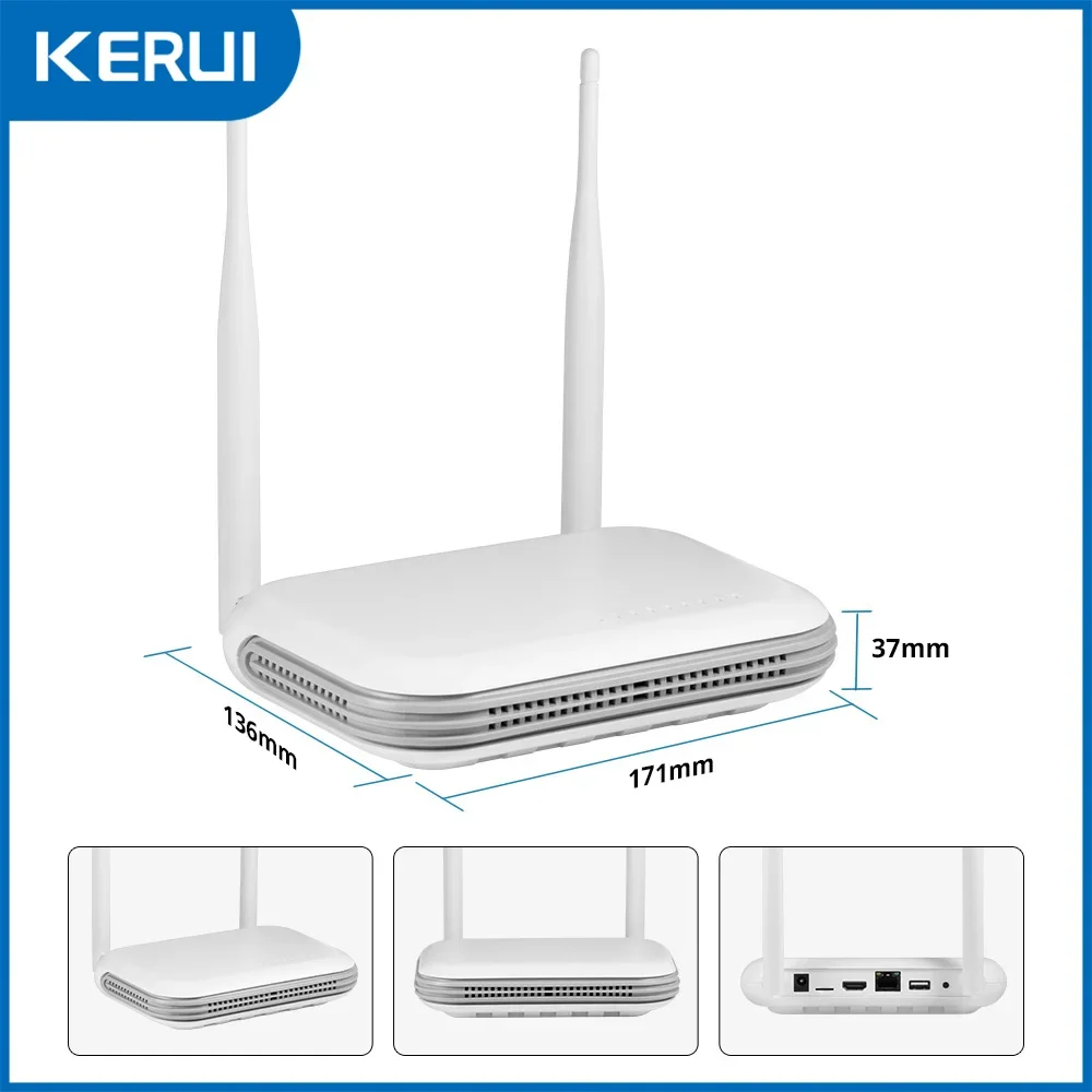 KERUI Mini WIFI Network 8CH NV - Smart Home Security System のレビューと価格