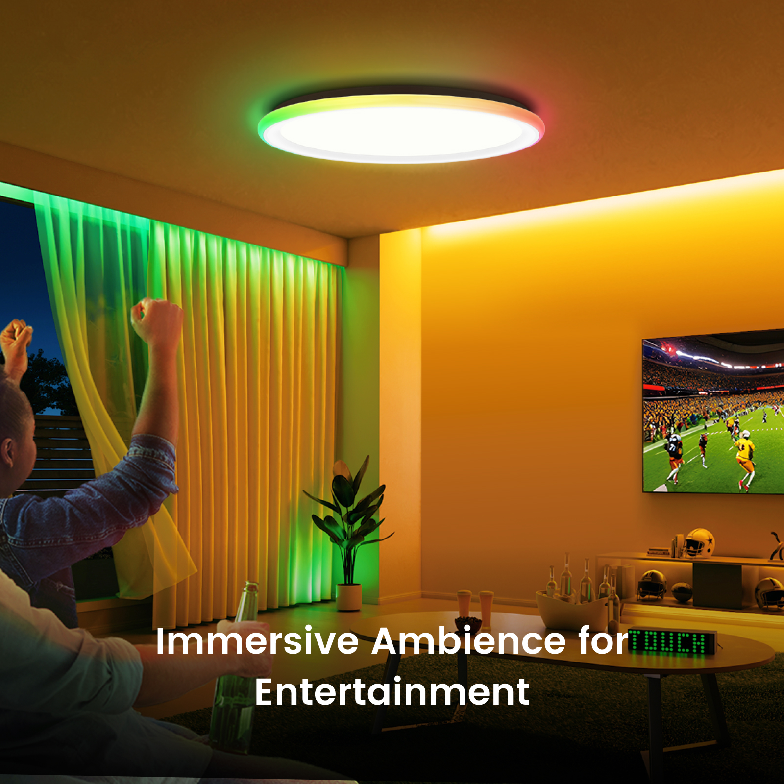 YEELIGHT RGB Smart Ceiling Lig - Smart Home Yeelight のレビューと価格