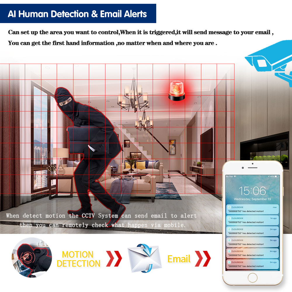 Xmeye 4K 8MP Security CCTV DVR - Smart Home Microsoft のレビューと価格