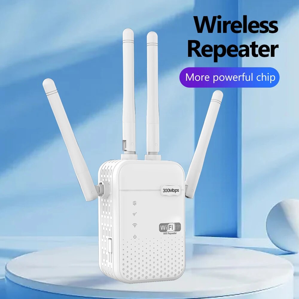 300Mbps Wireless WiFi Repeater - Smart Home Router のレビューと価格
