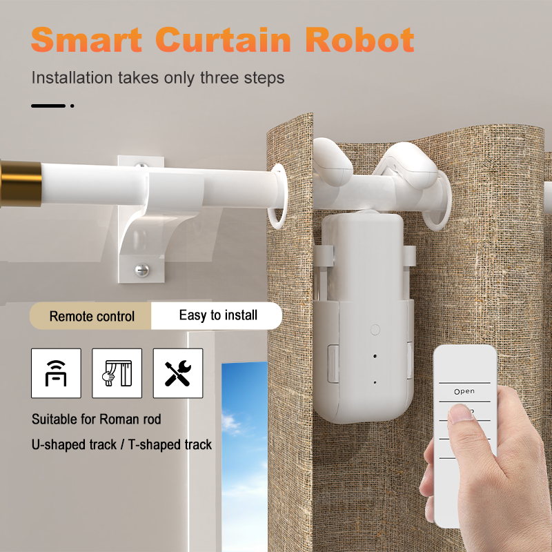 Smart Curtain Motor with Remot - Curtain Motor のレビューと価格