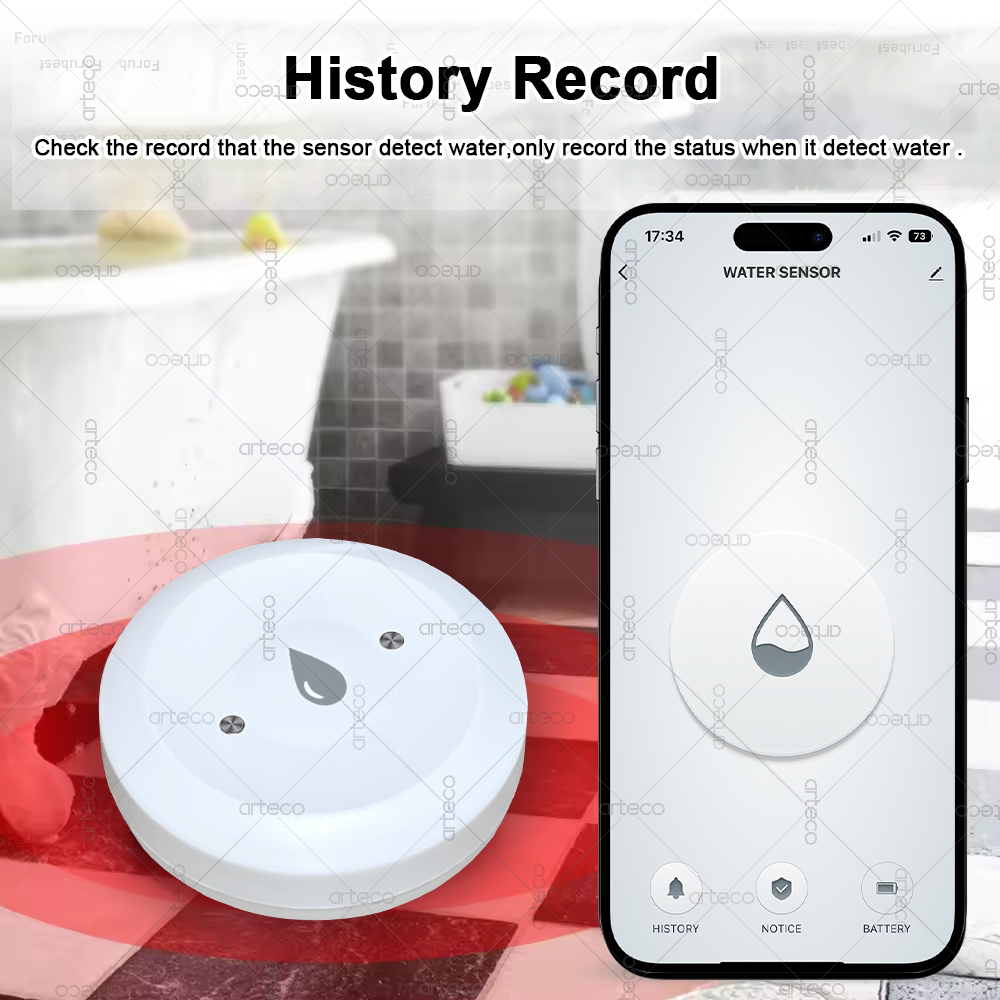 Tuya Smart Zigbee Water Sensor - Smart Home Gateway のレビューと価格