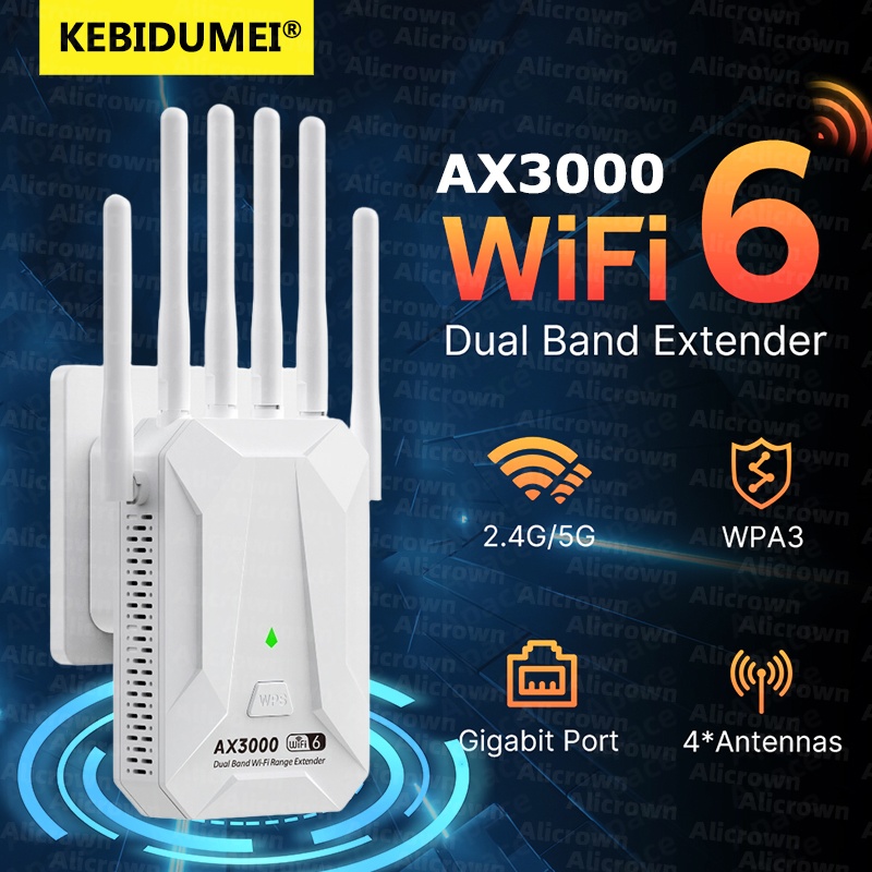 WiFi 6 AX3000 Wireless Repeate - Smart Home Router のレビューと価格