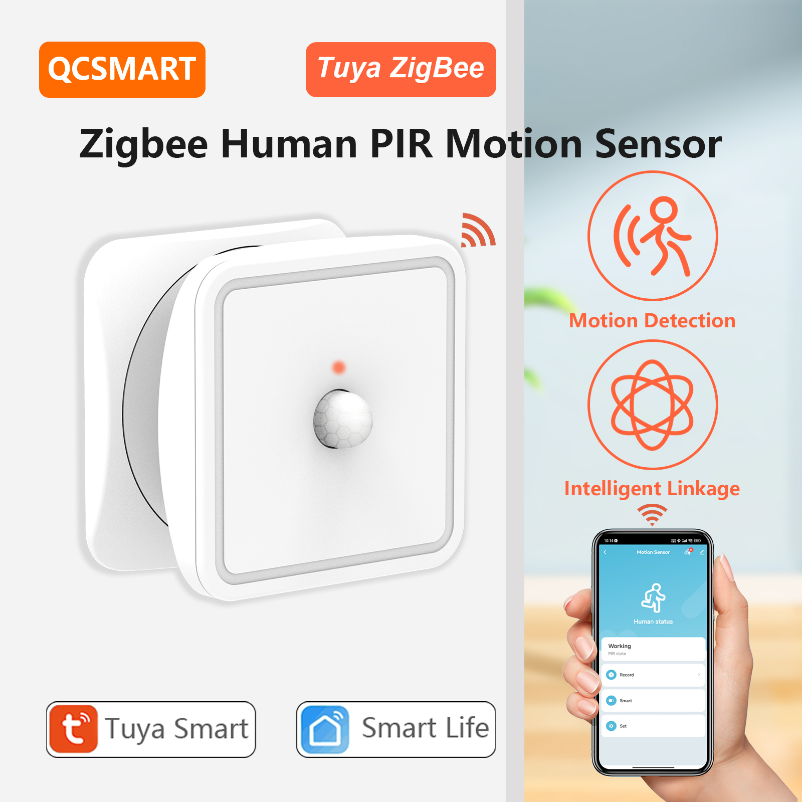 Tuya ZigBee Human Motion Senso - Smart Home Security System のレビューと価格