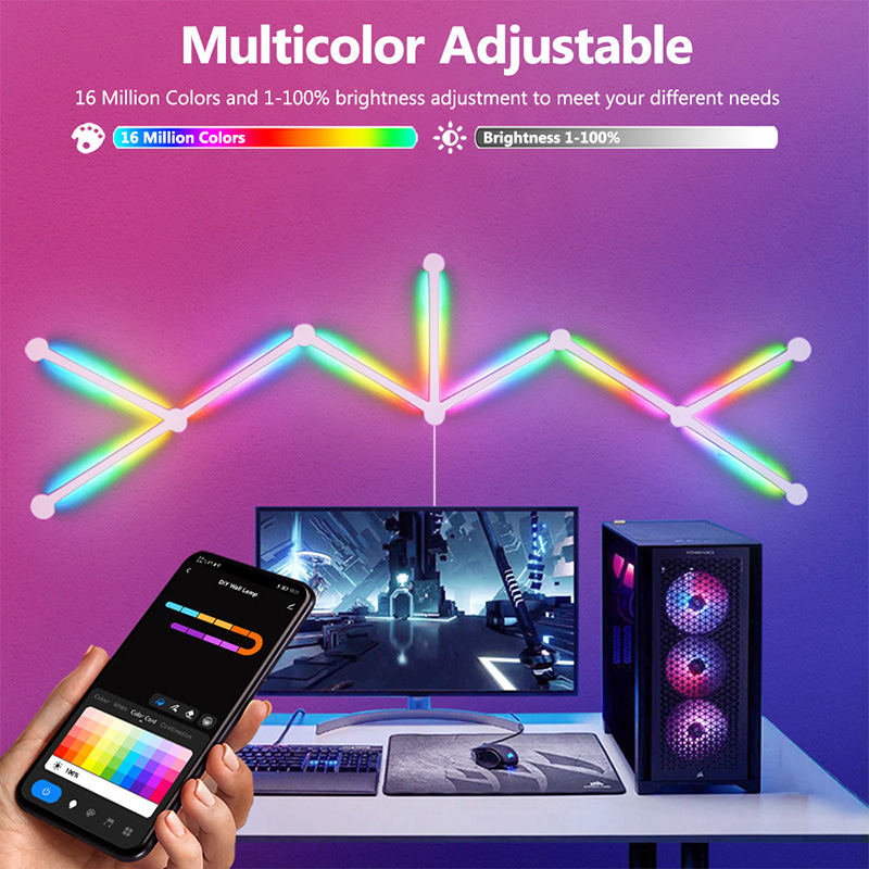 Smart RGB Wall Lamp, Bluetooth - Smart Bulb のレビューと価格