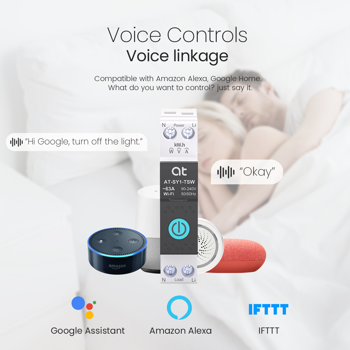 Tuya WiFi Circuit Breaker Smar - Smart Home Voice Control のレビューと価格