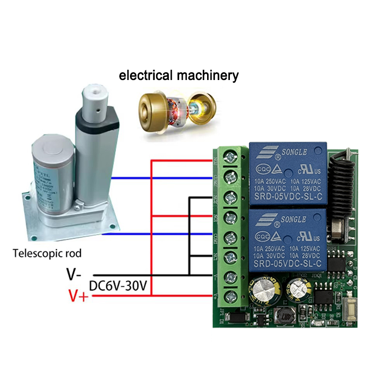 DC 12V 24V AC 220V RF433 2CH M - Curtain Motor のレビューと価格