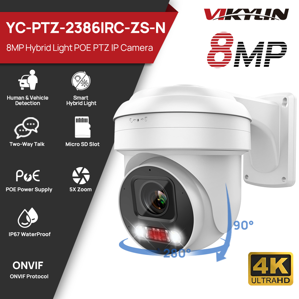 Vikylin PTZ 5X Optical Zoom 8M - Smart Home Microsoft のレビューと価格