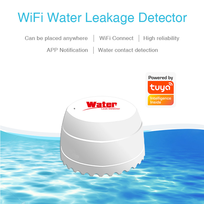 Tuya WiFi Water Leakage Sensor - Smart Home Security System のレビューと価格
