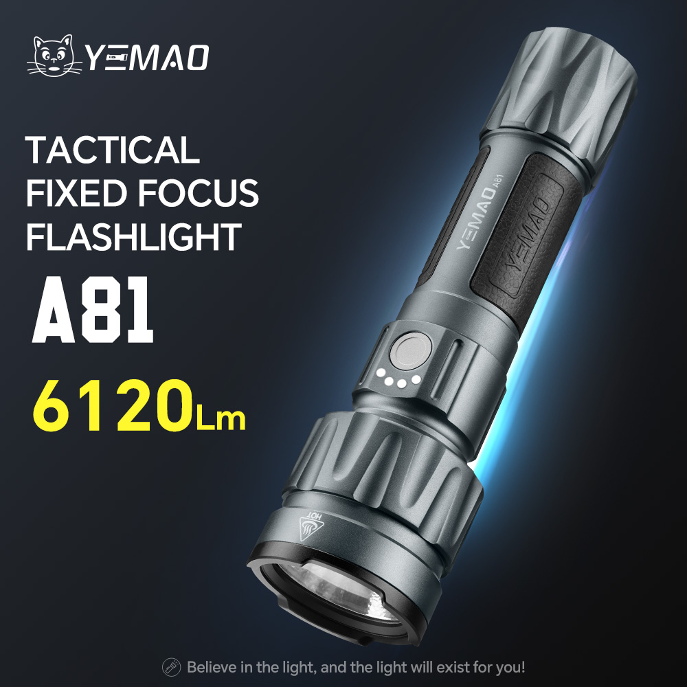 YEMAO-A81 6210LM Flashlight, U - Smart Bulb のレビューと価格