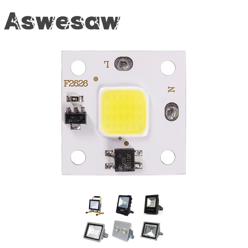 10W COB module 220V LED Chip D - Smart Bulb のレビューと価格
