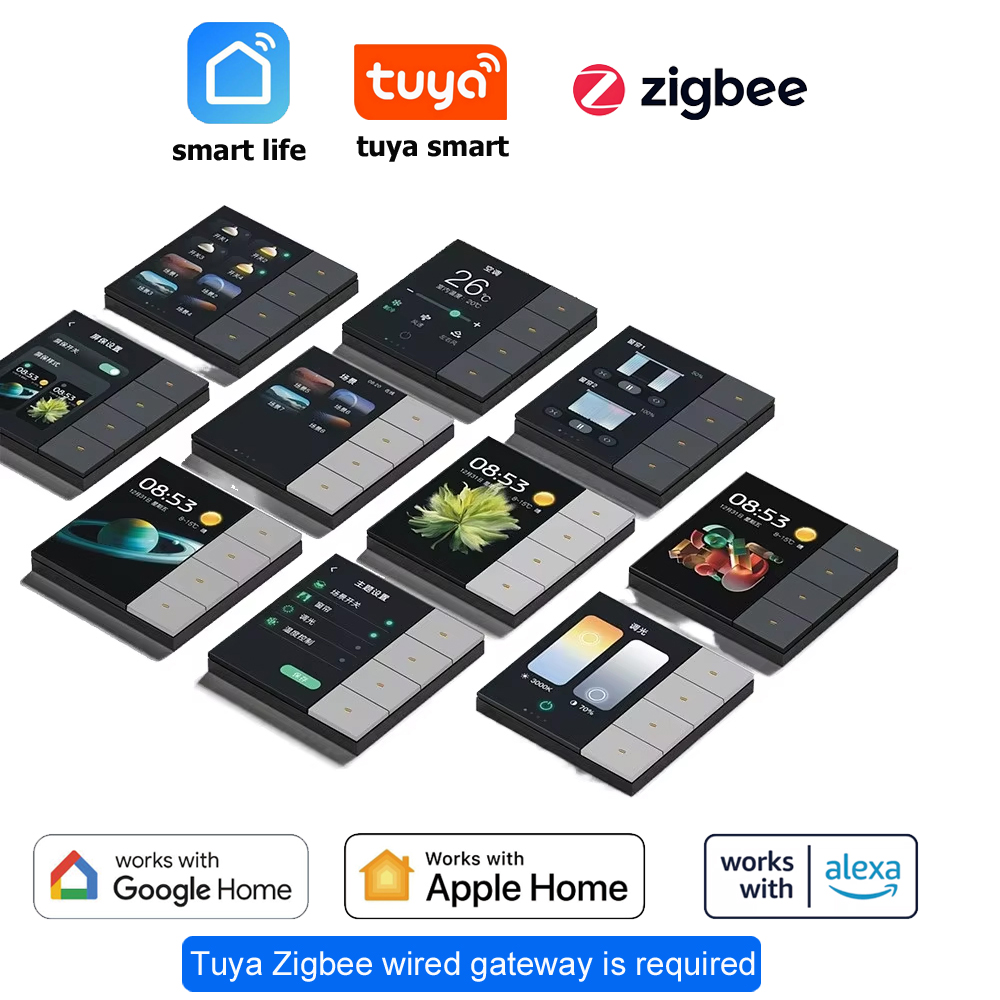 Tuya Zigbee Smart Switch 4 Gan - Smart Home Voice Control のレビューと価格
