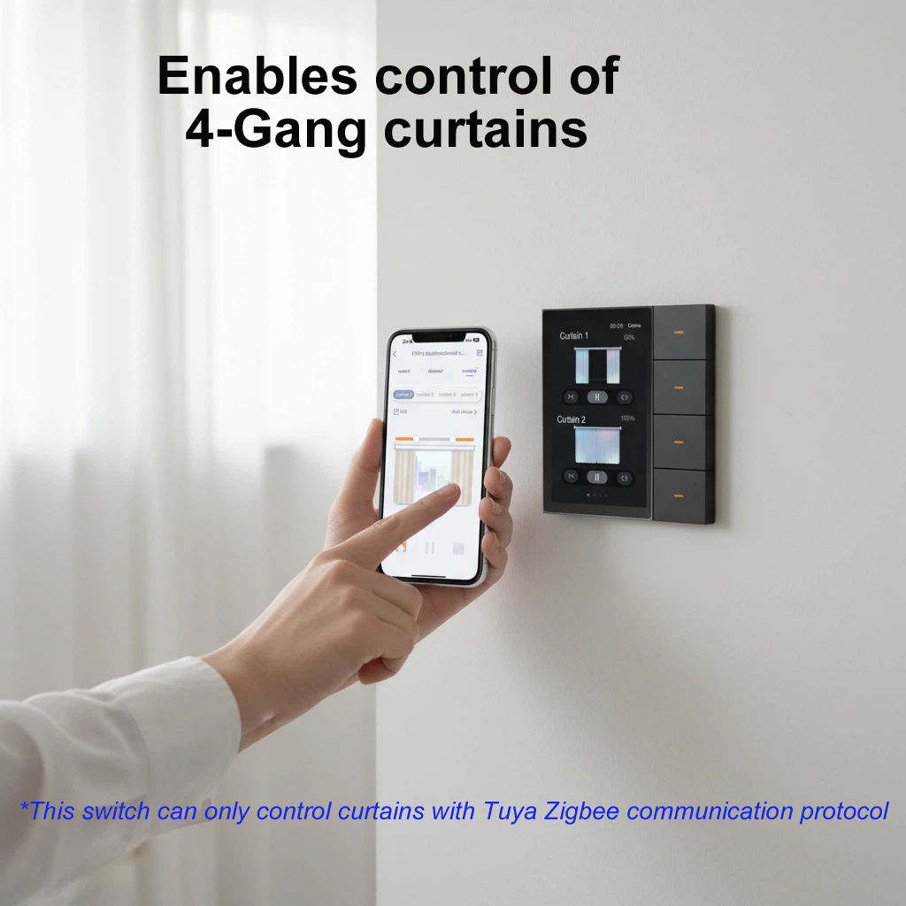 Tuya Zigbee Smart Switch 4 Gan - Smart Home Voice Control のレビューと価格