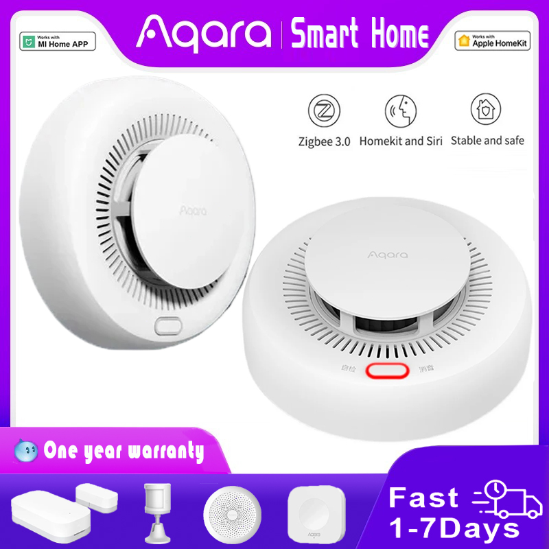 New Aqara Smoke Detector Zigbe - Smart Smoke Detector のレビューと価格