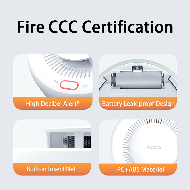 New Aqara Smoke Detector Zigbe - Smart Smoke Detector のレビューと価格