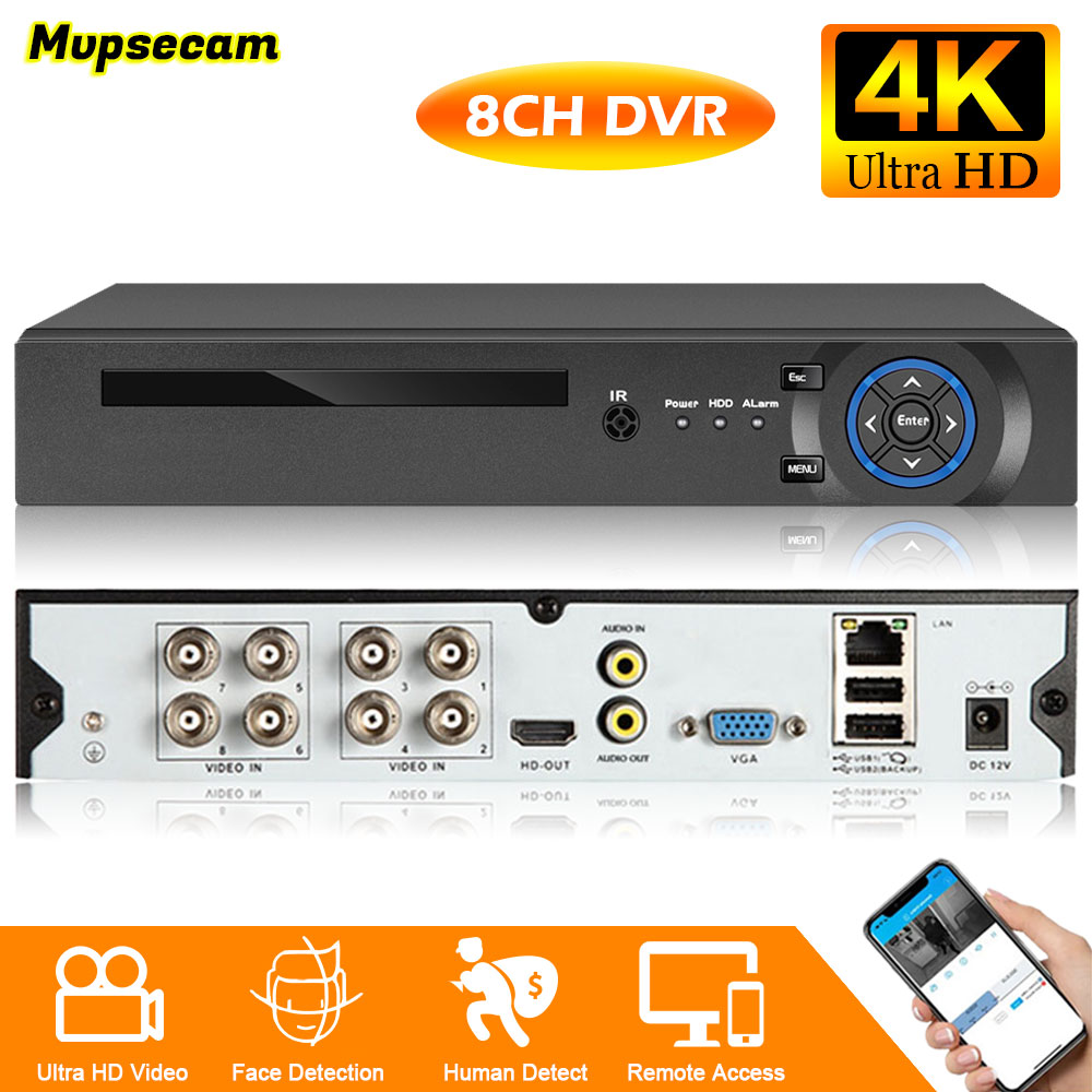 4K 8MP Security CCTV DVR Smart - Smart Home Microsoft のレビューと価格