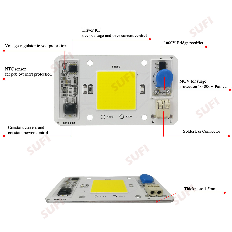Smart IC 20W 30W 50W Warm Natu - Smart Bulb のレビューと価格