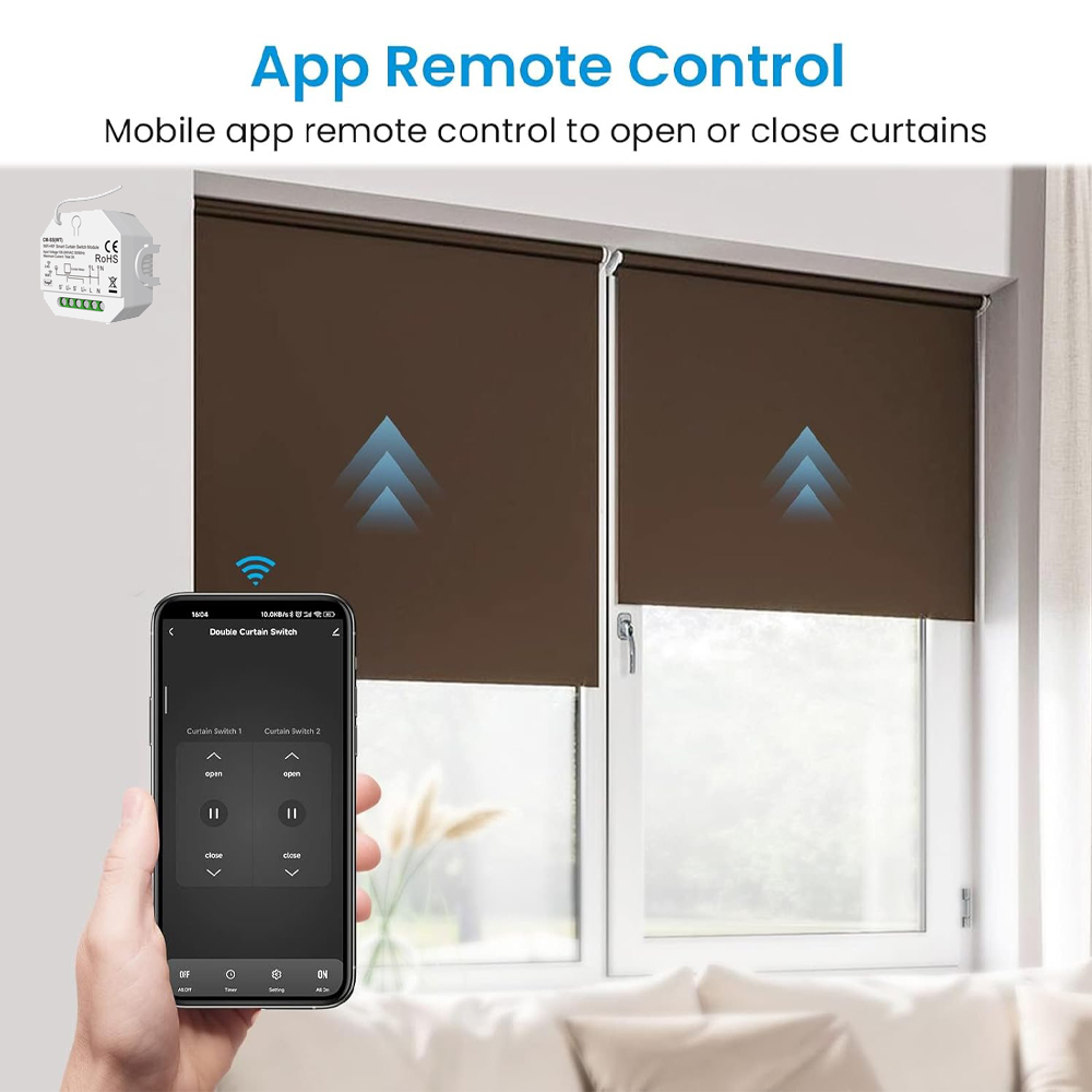 Smart Curtain Switch for Rolle - Curtain Motor のレビューと価格