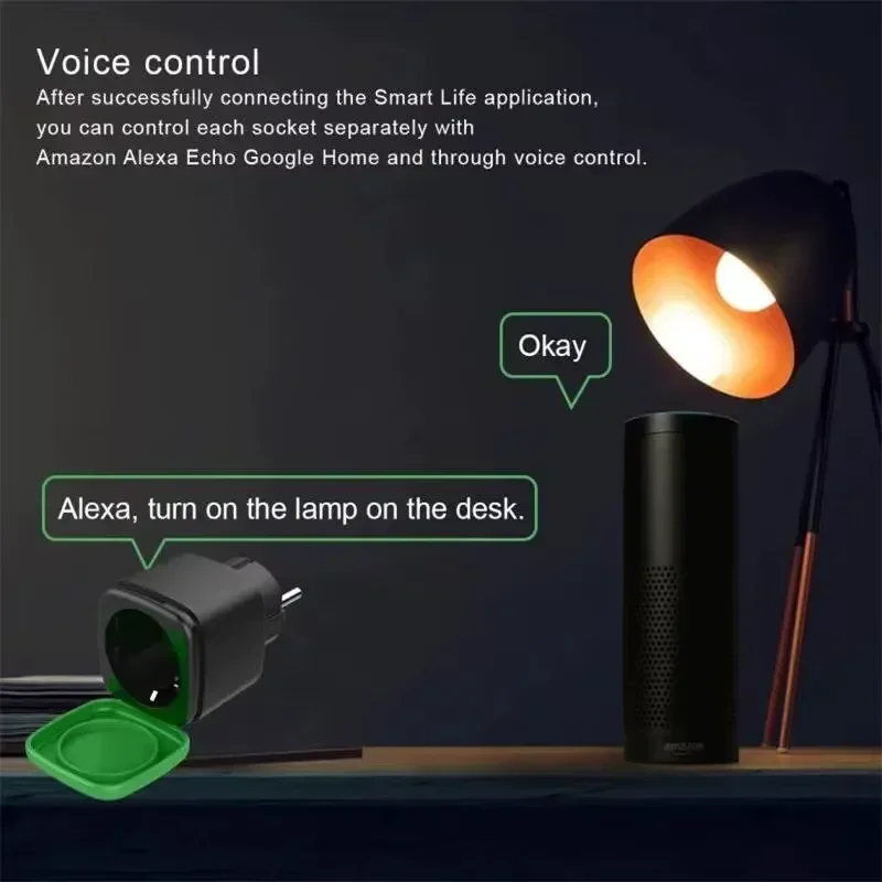 Tuya EU 16A WiFi Smart Waterpr - Smart Home Voice Control のレビューと価格