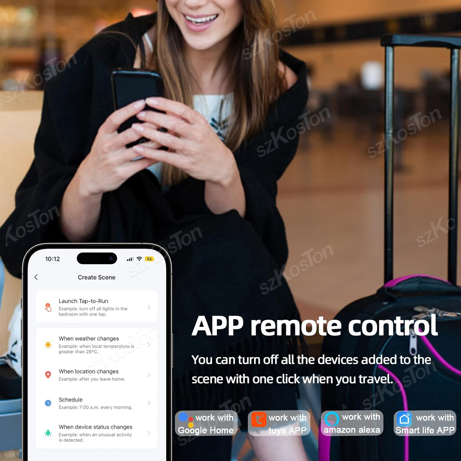 16A Tuya WiFi Smart Switch Mod - Smart Home Voice Control のレビューと価格