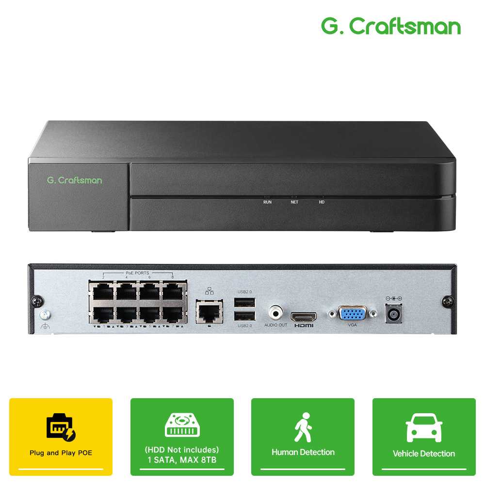 C-U,8CH POE Network Video Reco - Smart Home Microsoft のレビューと価格