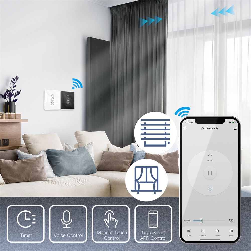 MOES WiFi RF433 Smart 2.5D Arc - Smart Home For Windows のレビューと価格