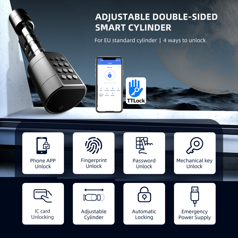 Smart Euro Cylindrical Door Lo - Smart Home Gateway のレビューと価格