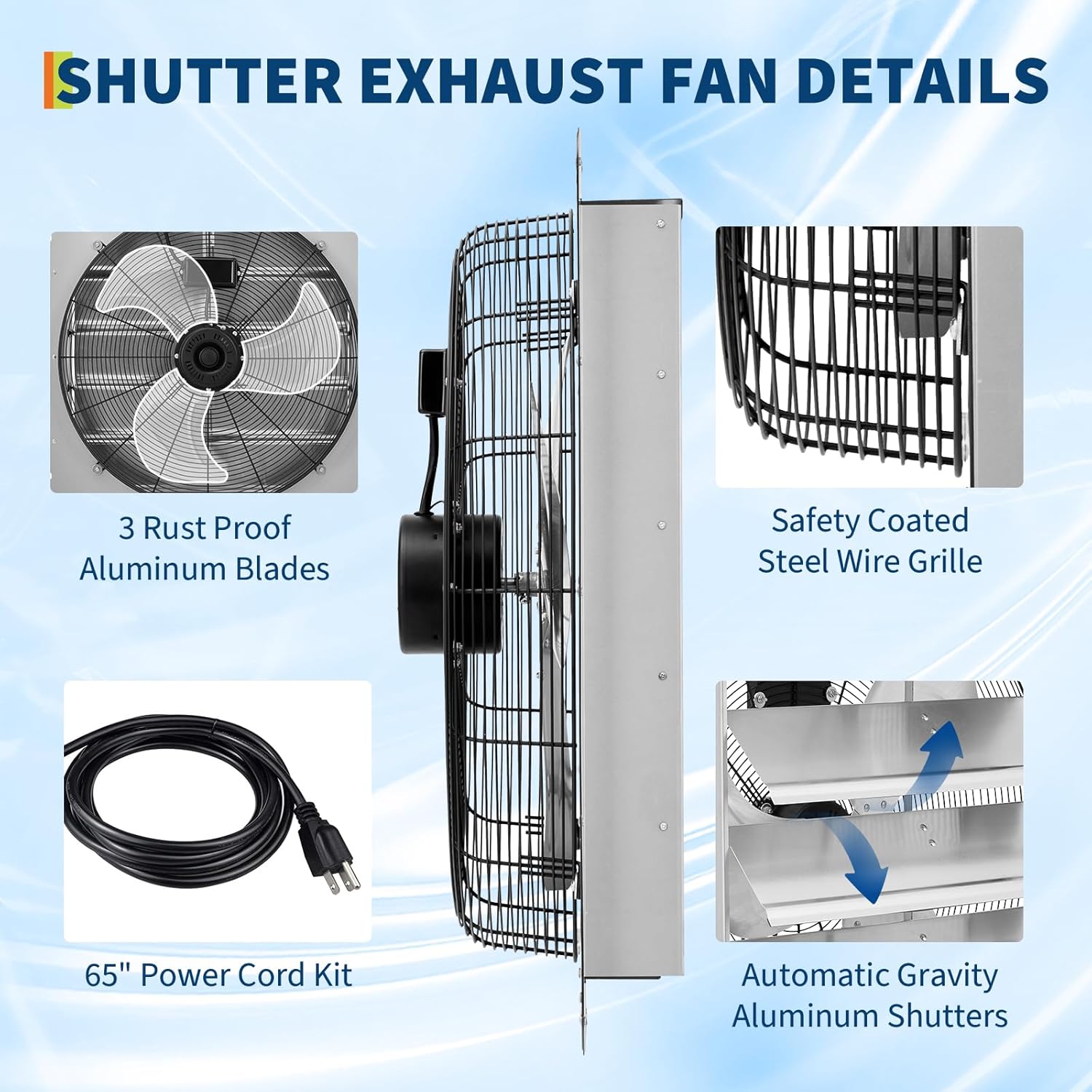 High-Performance Wall Exhaust  - Curtain Motor のレビューと価格