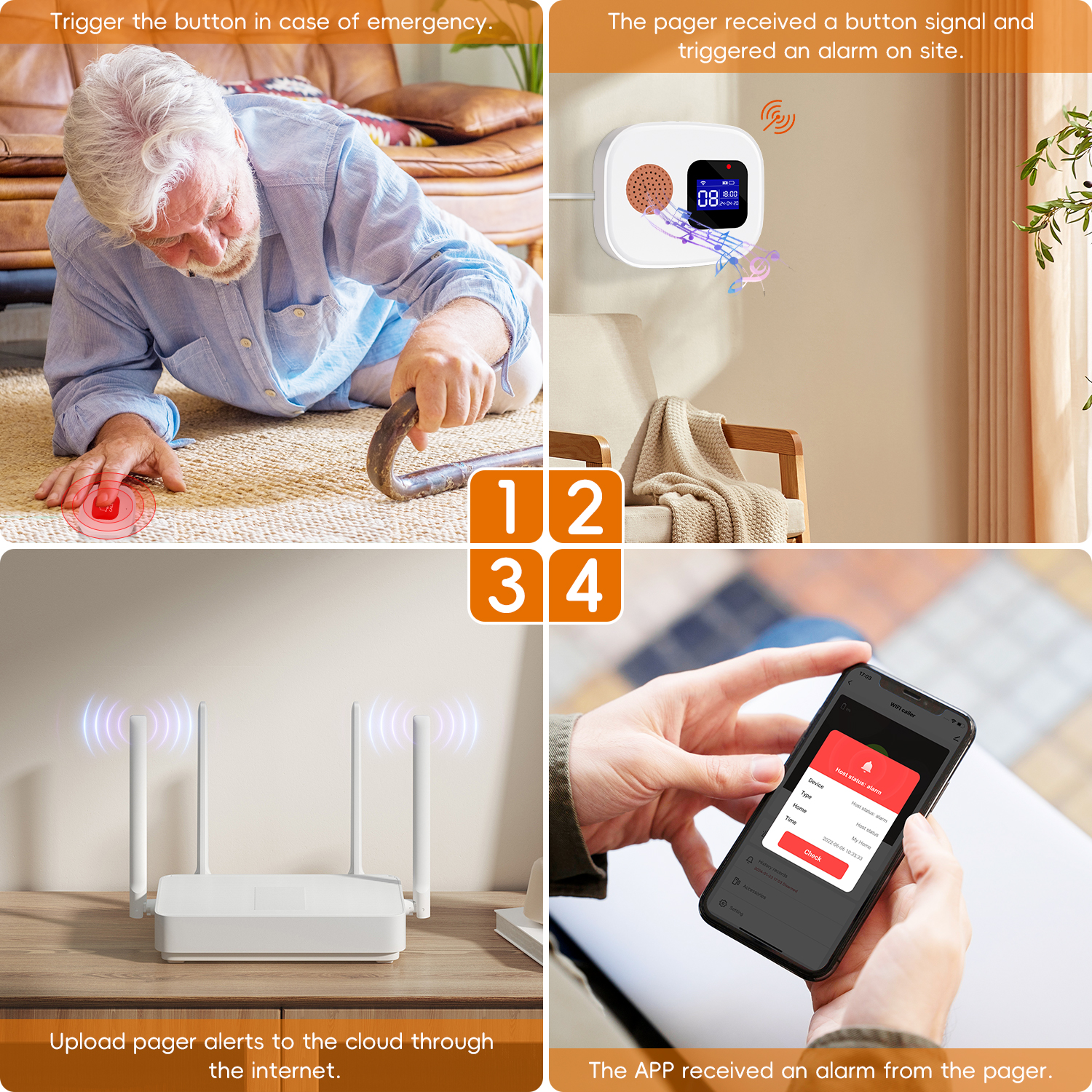 Emergency Call Button for Seni - Smart Home Security System のレビューと価格