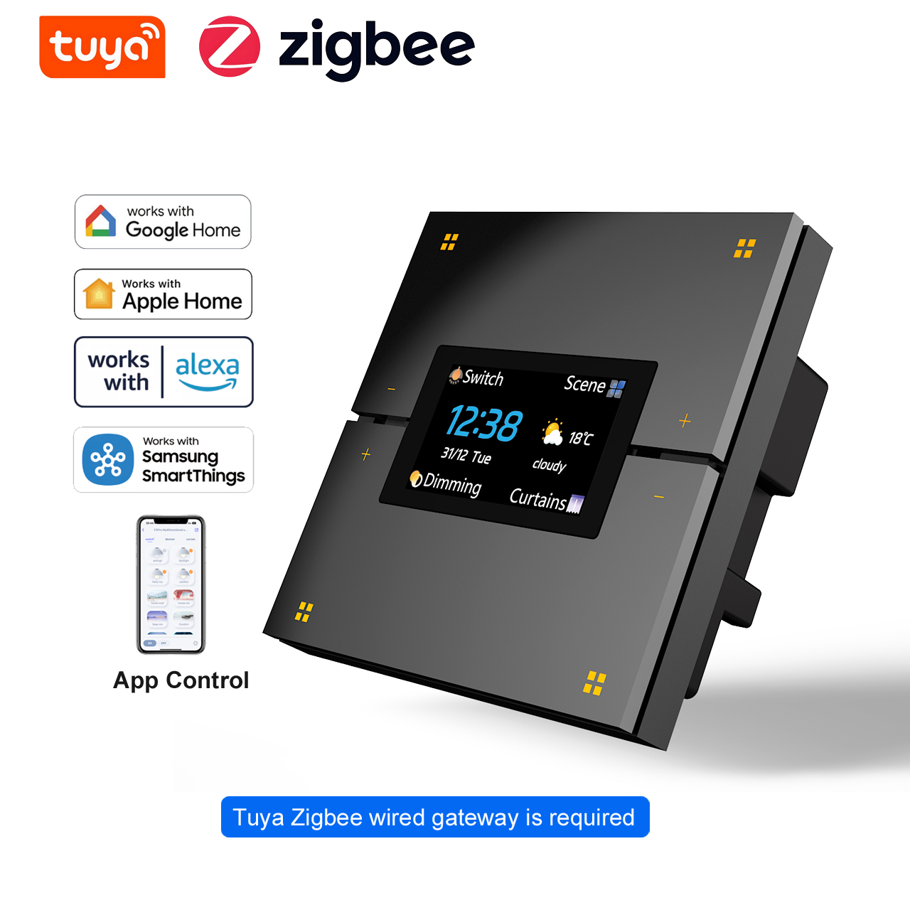 M9 Pro 8-Button UK Tuya Smart  - Smart Home Voice Control のレビューと価格