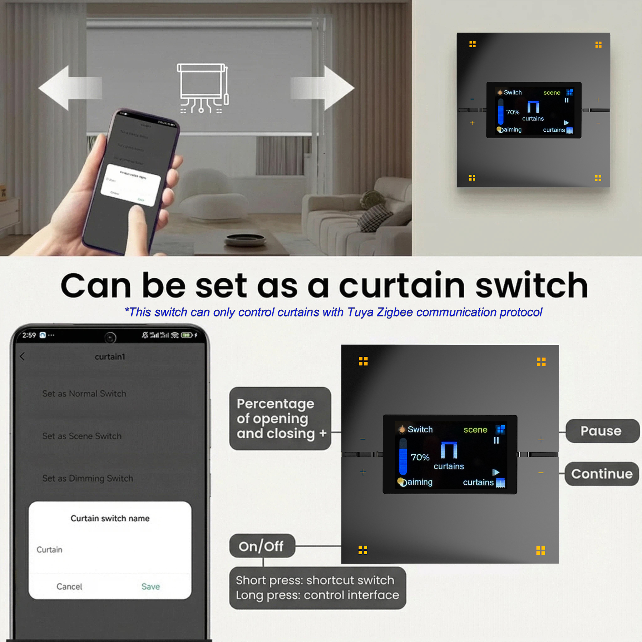 M9 Pro 8-Button UK Tuya Smart  - Smart Home Voice Control のレビューと価格