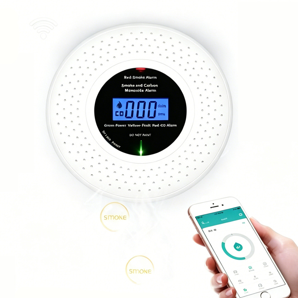 TUYA WiFi Smart Smoke and Carb - Smart Smoke Detector のレビューと価格