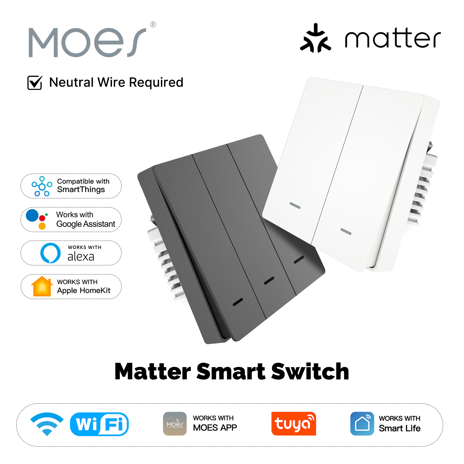 MOES Matter Tuya WiFi Smart Li - Smart Home For Windows のレビューと価格